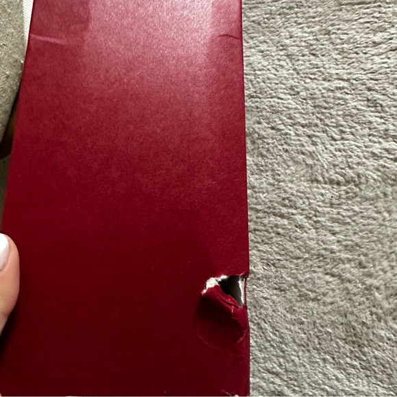 NIB SALVATORE FERRAGAMO Azalea Silver Metallic-Heel Leather Sandals 105 size 6.5 - Picture 9 of 9